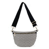 The Fiona | Checkered Woven Bum Bag (10 Colors): Green