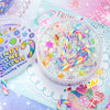 Candy Cane Crush Crunchy Slime by Kawaii Slime