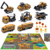 Construction Truck Set - 8 Vehicles
