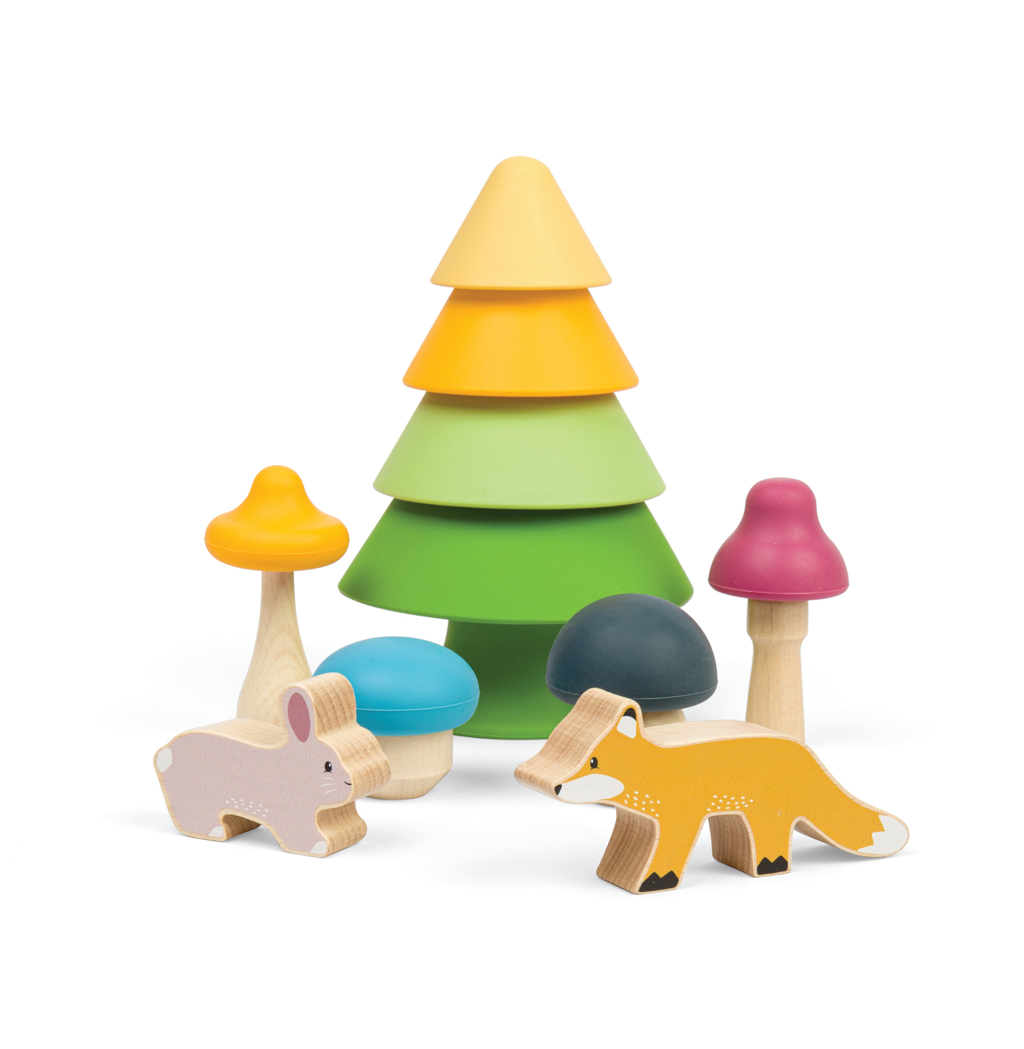 Forest Friends Playset by Bigjigs Toys # 35049