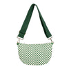 The Fiona | Checkered Woven Bum Bag (10 Colors): Green