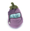 Amuseables Eggplant Bum Bag by Jellycat #A4AUBBAG