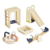 Dolls House Outdoor Play Furniture Set