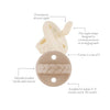 Sweetie Soother™ Orthodontic Pacifier Sets: Neutral / 6-18 Months