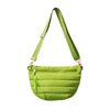 The Blake | Crescent Puffer Sling Bag | 14 Colors : Navy