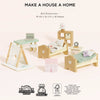 Dolls House Children's Bedroom Furniture Set