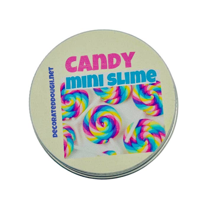 Candy Mini Slime by Decorated Dough