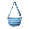 The Blake | Crescent Puffer Sling Bag | 14 Colors: Kelly Green