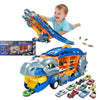 The Dinosaur Car Set with Race Track