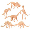 6" Dinosaur Fossil Dig Set 12ct - LLB Toys