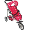 Baby Doll Floral Jogging Stroller: Floral by New York Doll