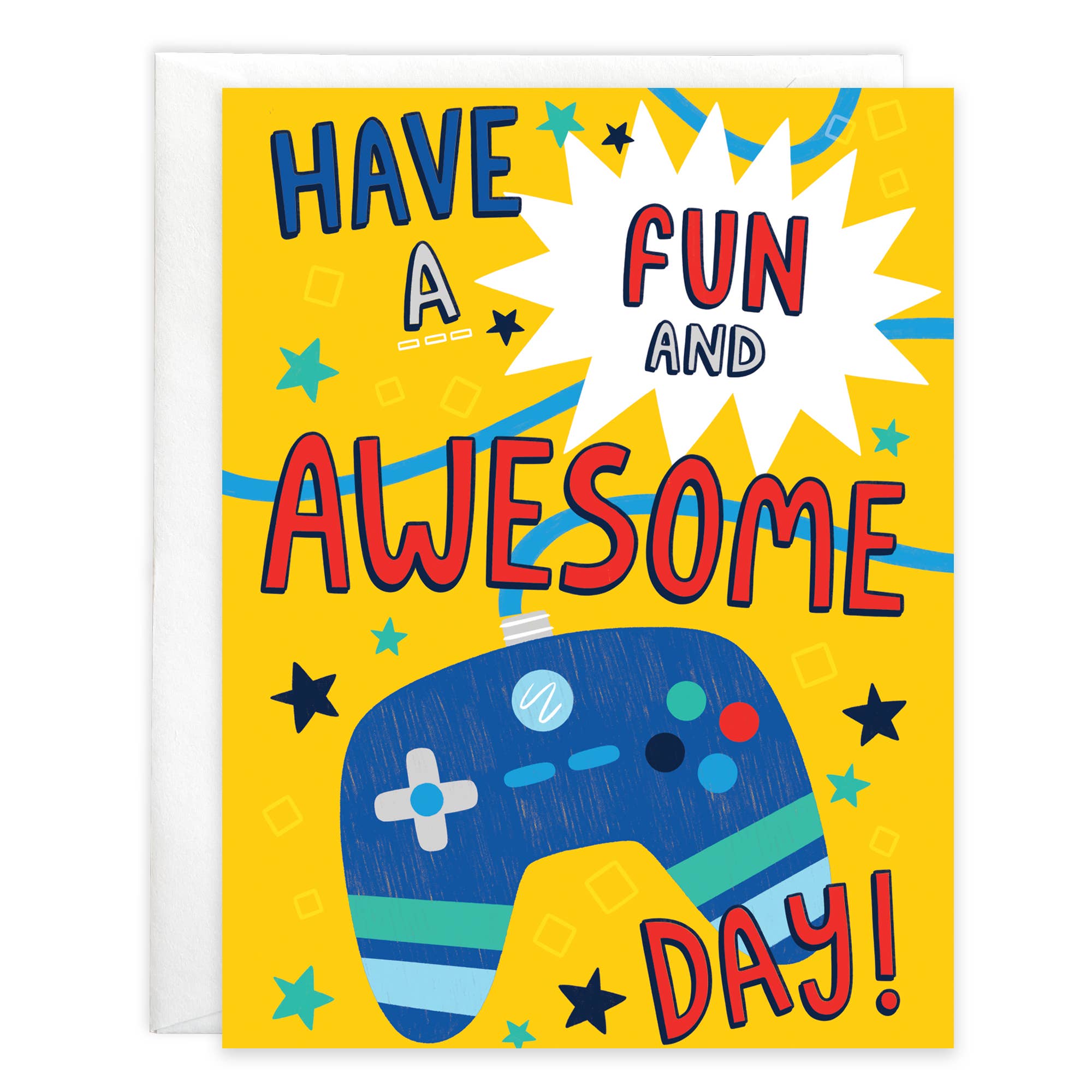 Birthday Greeting Card - Kids - Gaming