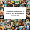 Kiki the Chick Beginner Crochet Kit by Woobles