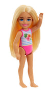 Barbie Chelsea Small Doll with Beach Swim Suit (Blonde)
