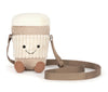 Amuseable Perkle Coffee Shoulder Bag by Jellycat #A4COFBGN