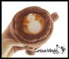 1 Coffee Cup Plush Toy - Cute Latte Stuffed Animals - Adorab