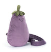 Amuseables Eggplant Bum Bag by Jellycat #A4AUBBAG