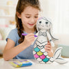12" Mermaid • Color Me Plush™ • Washable Plush