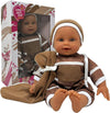 The New York Doll Collection 11" Huggable Doll - Beige Onesie