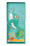 Magnetic Puzzle Run Whale by Scratch #6181171