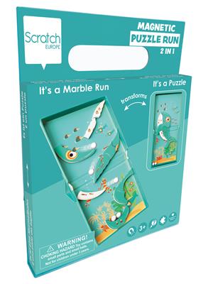 Magnetic Puzzle Run Whale by Scratch #6181171