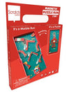 Magnetic Puzzle Run Robot In Space by Scratch #6181172