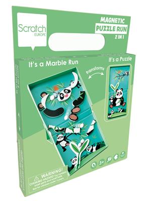 Magnetic Puzzle Run Panda by Scratch #6181174