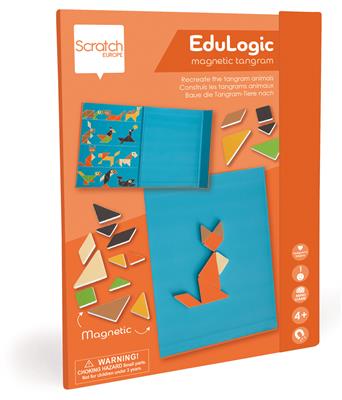 Magnetic Tanagram Animals EduLogic Book by Scratch #6182295