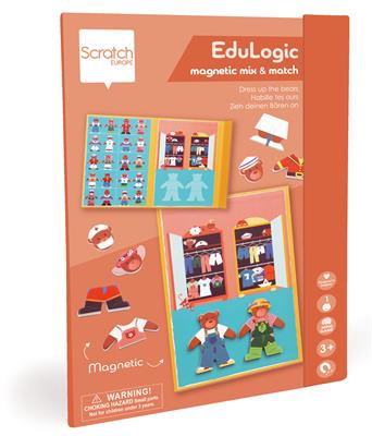 Magnetic Dress Up Bear Edulogic Book by Scratch #6182297