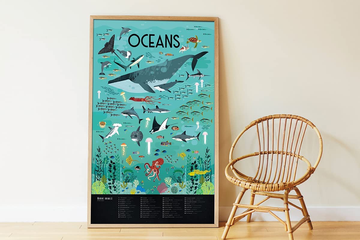 Oceans Discovery Stickers by Poppik #5341050