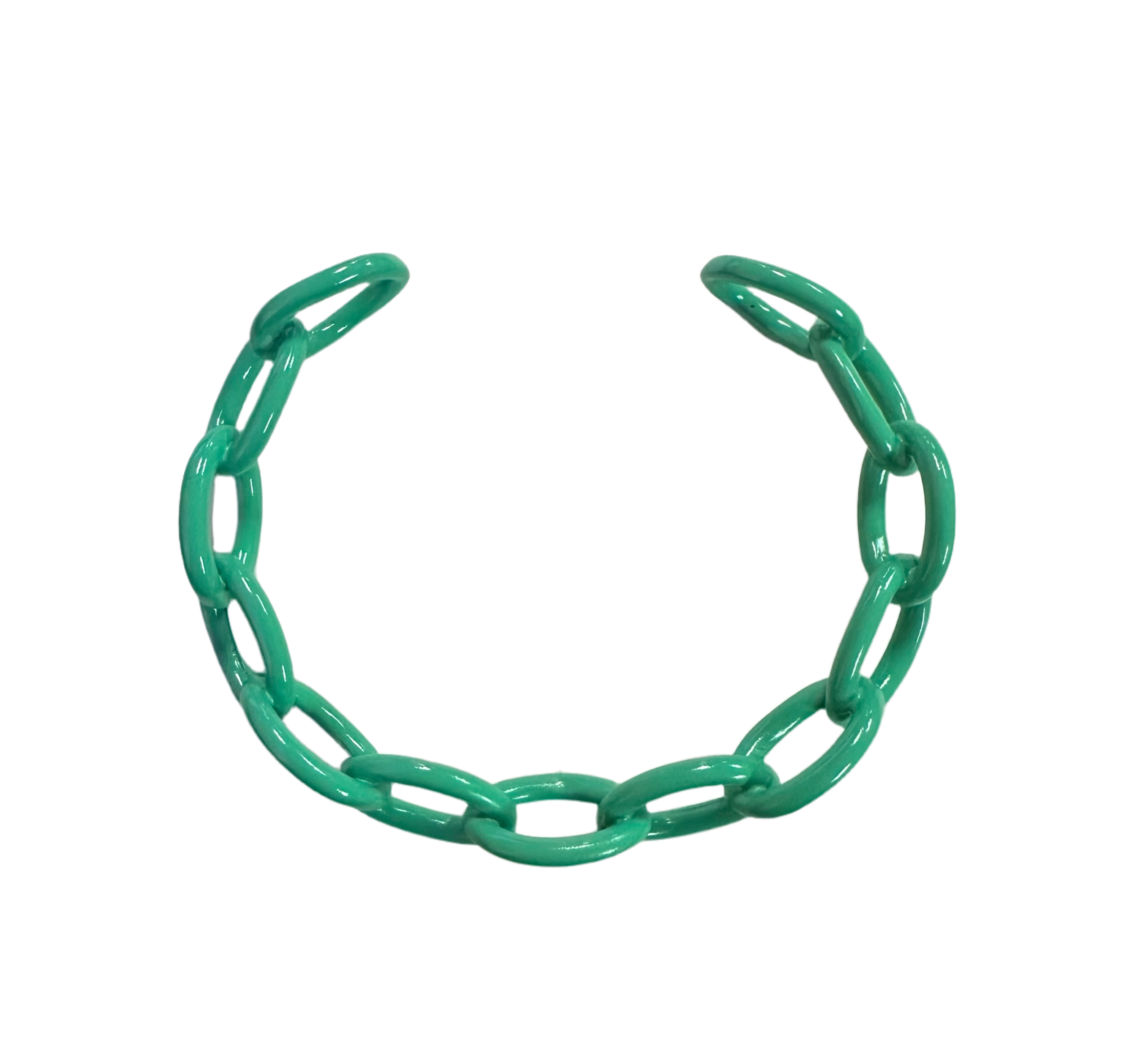 Chain Bracelet- Mint by OMG Blings #ABR078MT