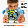 Robot Toy for Kid Builders (212 Pc) CliffSling - 3 in 1 Toys