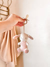 *NEW OPTIONS* Bitzy Pal Natural Rubber Pacifier & Plush: Bow