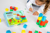 DinoBlox - Educational Magnetic Dinosaur Puzzle Blocks Kit