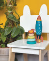 Stacking and Counting Rocket
