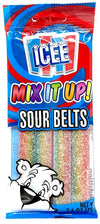 Icee Mix It Up Sour Belt Rainbow Peg Bag 2.6 oz