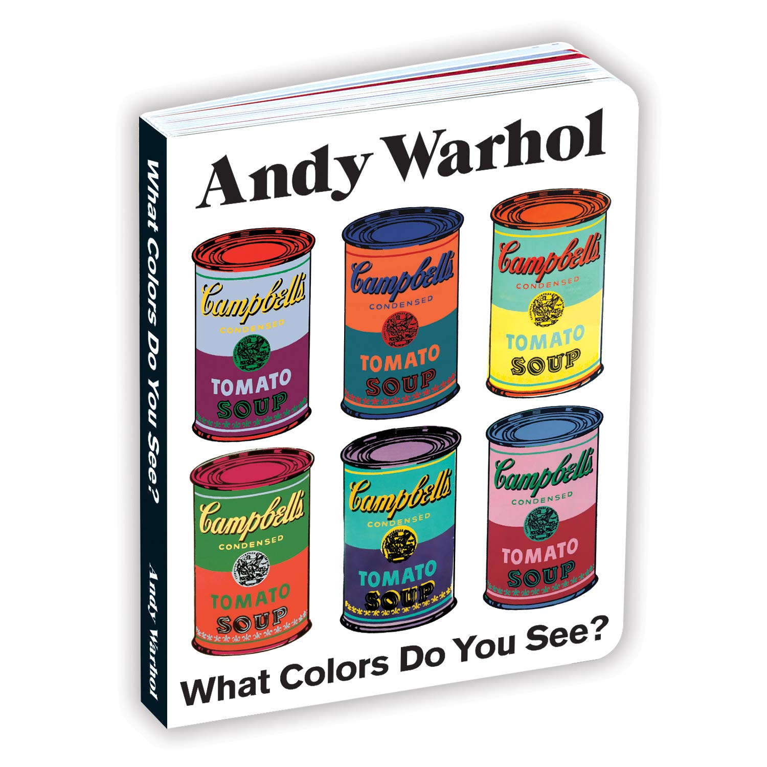 "Andy Warhol What Colors Do You See?" Board Book
