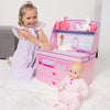 Perfectly Pink 10 Piece Baby Doll Changing Table Gift Set by Adora #24036