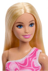 Barbie Fashion Doll with Pink Dress + Pink Heels (Blonde)