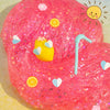 Pink Lemonade Clear Slime by Kawaii Slime