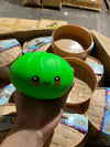 JUMBO Solid Dumpling WRAPPED Squishy 6" 4pc | A149