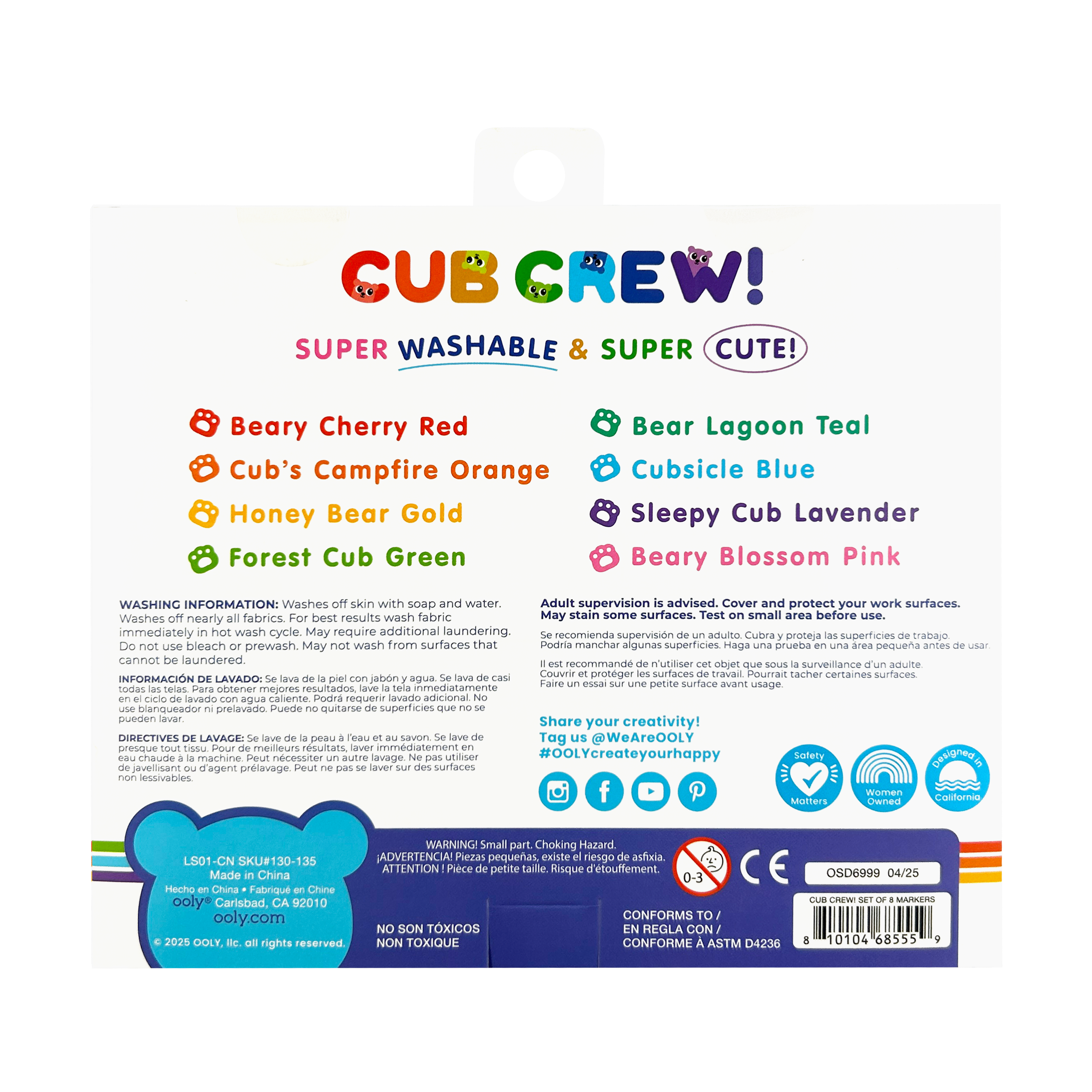 Cub Crew: Markers (Set of 8)