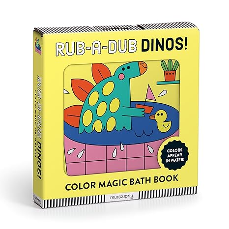 Bath Book "Rub-a-Dub Dinos!"