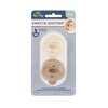 Sweetie Soother™ Orthodontic Pacifier Sets: Neutral / 6-18 Months