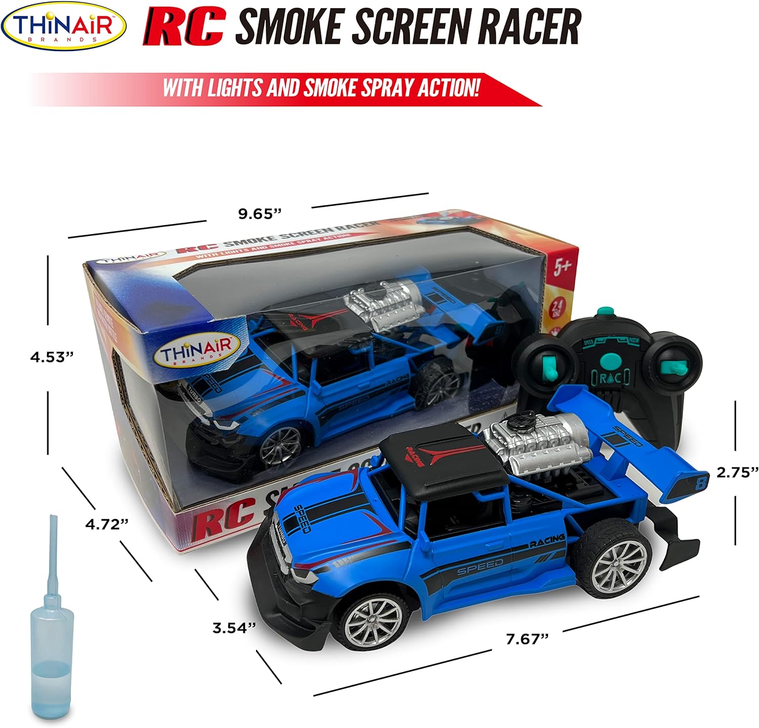 RC Smoke Screen Racer by Thin Air #RC517