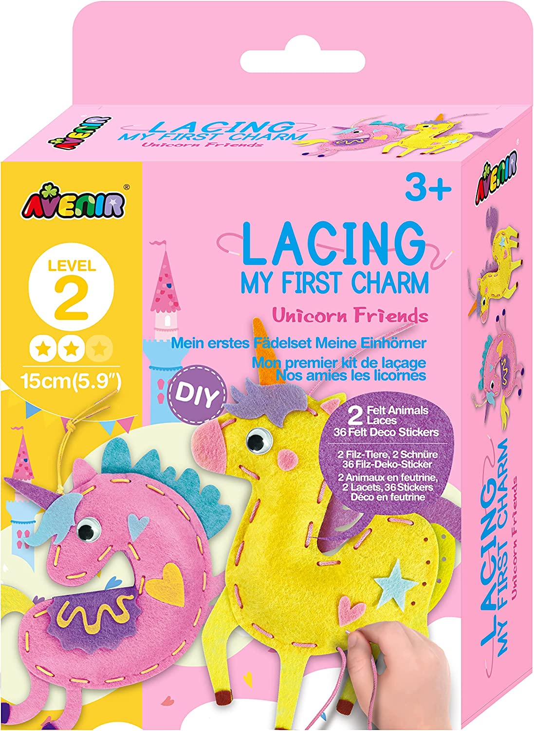 Lacing My First Charm: Unicorn Friends by Avenir #7331801