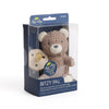 *NEW OPTIONS* Bitzy Pal Natural Rubber Pacifier & Plush: Bow