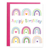 Birthday Greeting Card - Rainbows
