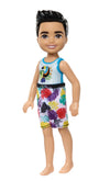 Barbie Chelsea Small Boy Doll with Beach Swim Trunks