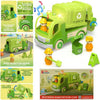 Bello Chiddo STEM Wooden Toys - Sanitation Truck - LED Light